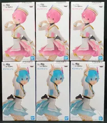 プライズ Re:ゼロから始める異世界生活 ESPRESTO Stage costumes レム ラム 6体セット 美少女フィギュア まとめ