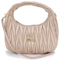 【希少クロコ❗️】miumiu 2way ！レザー　ショルダーバッグ　ブラウン 本日限り】希少 レア miumiu ミュウミュウ ショルダーバッグ2way