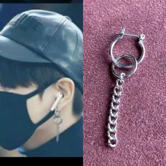 ジョングク フープピアス BTS 防弾少年団 メンズ レディース対応