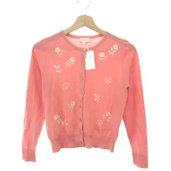 MACKINTOSH PHILOSOPHY マッキントッシュフィロソフィー 長袖カーディガン サイズ:36 花柄刺繍    ピンク レディース / 241019000386