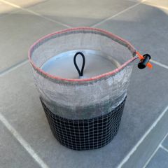 Gridstop×DCF Round bottom sack 550 Black