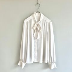 極美品 セオリー 長袖 ジョーゼット タイブラウス 白 - メルカリ