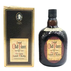 Grand Old Parr 12年スコッチウイスキー 1L 箱付き2 セット① オールドパー 12年 マクドナルド・グリーンリースの通信販売