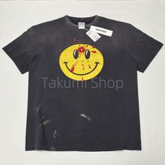 READYMADE SMILE WASHED S/S TEE スマイル ヴィンテージ加工 Tシャツ