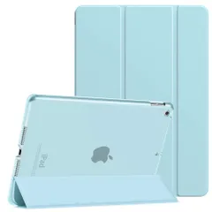 新品 iPad 10.2 ケース Dadanism 第9/8/7世代 アップル iPad 10.2インチ 2021/2020/2019モデル 半透明 カバー スタンドケース オートスリープ機能 軽量 薄型 PU+PC マイクロファイバー裏地 耐久性 全面保護