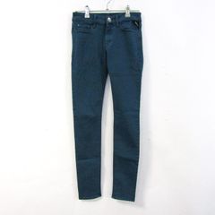 リプレイ スキニーパンツ カラーパンツ ストレッチ ボトムス レディース W24 L30サイズ ブルー系 REPLAY 【中古】