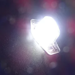 激白光 ! 交換式 ! ホンダ LED ナンバー灯 ライセンス ランプ キャパ GA4 GA6 C D B G L ツイッテル カジュアルスタイル fitT10のサムネイル