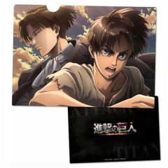 進撃の巨人 C84限定購入特典クリアファイル リヴァイ ハンジ - メルカリ