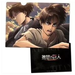 【中古】クリアファイル エレン＆リヴァイ(上半身) A4クリアファイル 「進撃の巨人」