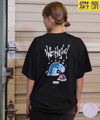 【ムラスポ公式】新品 Hurley ハーレー 半袖 Tシャツ レディース バックプリント DESI LTD 24MRSWSS01 ムラサキスポーツ限定