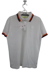 【美品】VIVA HEART(ビバハート) ポロシャツ 白 メンズ 50 ゴルフ用品 2506-0170 中古
