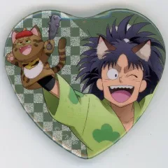 【中古】バッジ・ビンズ 七松小平太 「劇場版 忍たま乱太郎 ドクタケ忍者隊最強の軍師 in ナンジャタウン 開幕!“忍”形劇の段 ハート缶バッジコレクション(弐)」