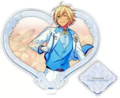 【中古】アクリルスタンド・アクリルパネル 天祥院英智 「あんさんぶるスターズ! 4周年 ハートアクリルスタンド A」 中国限定