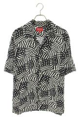 シュプリーム  20SS  Flags Rayon S/S Shirt フラッグレーヨン半袖シャツ メンズ M