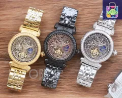 【今日特価】PATEK PHILIPPE パテックフィリップ オープンダイヤルとステンレスブレス-WTO輸入2