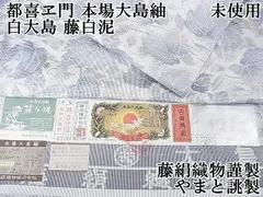 2025年最新】白大島紬 未使用の人気アイテム - メルカリ