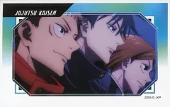 【中古】食玩 ステッカー・シール 虎杖悠仁＆伏黒恵＆釘崎野薔薇/横 「呪術廻戦 デコステッカー ガムつき」