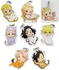 【中古】キーホルダー 全8種セット アクリルチャーム 「くじ引き堂 東京リベンジャーズ オンラインくじ みに!」 B賞