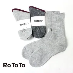 靴下 日本製 レディース ソックス パイル 和紙 ROTOTO ロトト 女性用　23cm 24cm 25cmのサムネイル