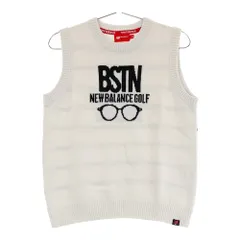 サイズ：2 NEW BALANCE GOLF ニューバランス  ウール混 ニットベスト  ホワイト系 [240101471162] ゴルフウェア レディース ストスト