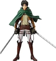 【中古】進撃の巨人 MASTER STARS PIECE THE EREN YEAGER & 立体機動装置 ver.MSP-EREN- エレン プライズ バンプレスト 全2種フルコンプセット