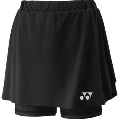 YONEX　ヨネックス　ウィメンズ　スカート（インナースパッツ付）ブラック　26181　007　★10000