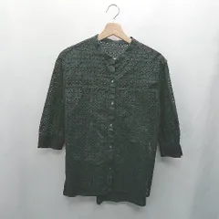 ◇ ⊂ Φ INDIVI インディヴィ 長袖 カットソー サイズ38 ブラック系 レディース E  【1411280012918】