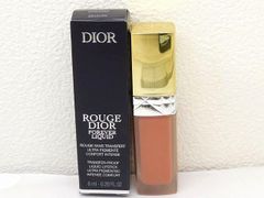 ※送料無料 残量多 ルージュ ディオール フォーエヴァー リキッド シークイン リップカラー 100 ■コスメ DIOR □7D