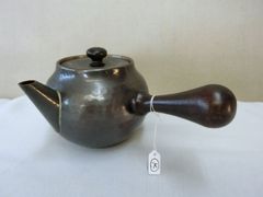炭化窯変焼き締め茶注 急須 銘入 茶道具 侘び寂び - メルカリ