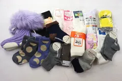 ディズニー他 キッズ 靴下 レッグウォーマー等 未使用 17点セット まとめて 大量 男の子 キッズ 女の子用