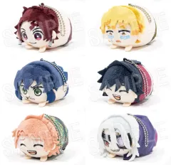 【中古】ぬいぐるみマスコット・ぬいぐるみバッジ 全6種セット 「鬼滅の刃 もちころりん vol.6」