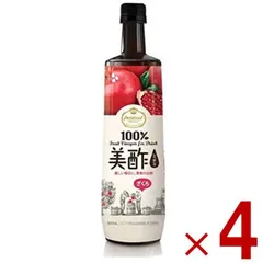 ミチョ ザクロ酢 美酢 900ml ４本セット 飲むお酢のサムネイル