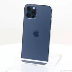 〔中古品〕 iPhone12 Pro 256GB パシフィックブルー NGMD3J／A SIMフリー【276】