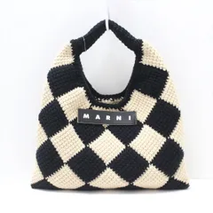 MARNI ダイヤモンド模様 ハンドバッグ　中古品 MARNI ダイヤモンド模様 ハンドバッグ中古品