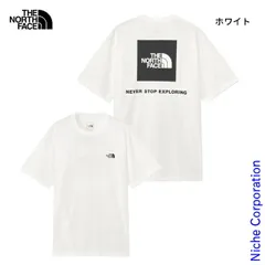 【新品】 ノースフェイス ショートスリーブバックスクエアロゴティー (NT32447) (W ホワイト M)
