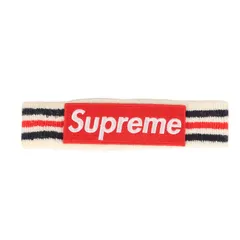 Supreme シュプリーム 07SS FILA ボックスロゴ ヘッドバンド ヘアバンド Head Band ホワイト 白 フィラ コラボ BOXLOGO 【メンズ】のサムネイル