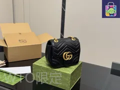 【今日特価】GG Marmont Quilted Square Bag - GG マルモント キルテッド スクエアバッグ-WTO輸入2