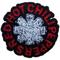オフィシャル バンドワッペン レッドホットチリペッパーズ RED HOT CHILI PEPPERS Scribble Asterisk ブラック 黒