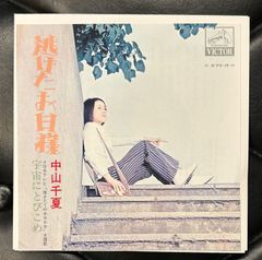 【新品/再発盤】中山千夏「逃げたお日様/宇宙にとびこめ」7インチ　レコード