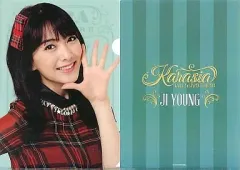 【中古】クリアファイル(女性アイドル) [単品] カン・ジヨン(KARA) A4クリアファイル 「KARA 2nd JAPAN TOUR 2013 KARASIA A4クリアファイルセット」