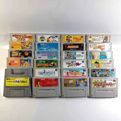 2025年最新】スーパーファミコン ソフト まとめ売りの人気