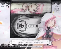 【中古】家電サプライ A.環いろは＆鹿目まどか 光るマウス＆マウスパッドセット 「マギアレコード 魔法少女まどか☆マギカ外伝」