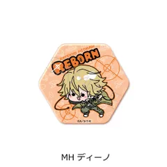 家庭教師ヒットマンREBORN!_六角形缶バッジ MH ディーノ