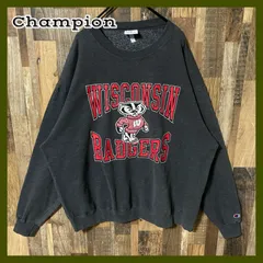 ウィスコンシン バジャーズ カレッジロゴ 2XL トレーナー メンズ 古着 長袖