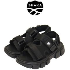 SHAKA (シャカ) SK-185V2 CHILL OUT チルアウト SF ストラップ スポーツサンダル BLACK SK014 BLACK US11-約29.0cm