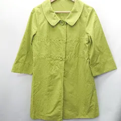 ◇ LOUNIE ルーニィ 長袖 コート サイズ38 グリーン系 レディース E  【1408220027484】