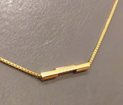 ★2079 綺麗！ GUCCI グッチ  ネックレス リンクトゥラブ 750 イエローゴールド 5.6g