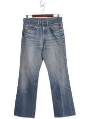 【お得なクーポン配布中!】 80s USA製 リーバイス 517 フレア デニム パンツ 実寸 31 30 / ヴィンテージ ブーツカット ジーンズ ジーパン 鬼 ヒゲ アタリ オレンジタブ