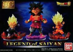 [중고] 트레이딩 피겨 드래곤 볼 슈퍼 UG 드래곤 볼 LEGEND of SAIYAN(3체 세트) 프리미엄 반다이 한정