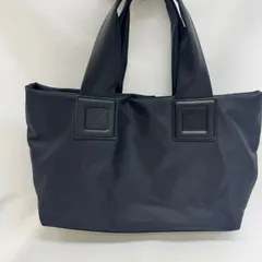 K【保管品】ナイロン トートバッグ 大きい シンプル ブラック 鞄のサムネイル